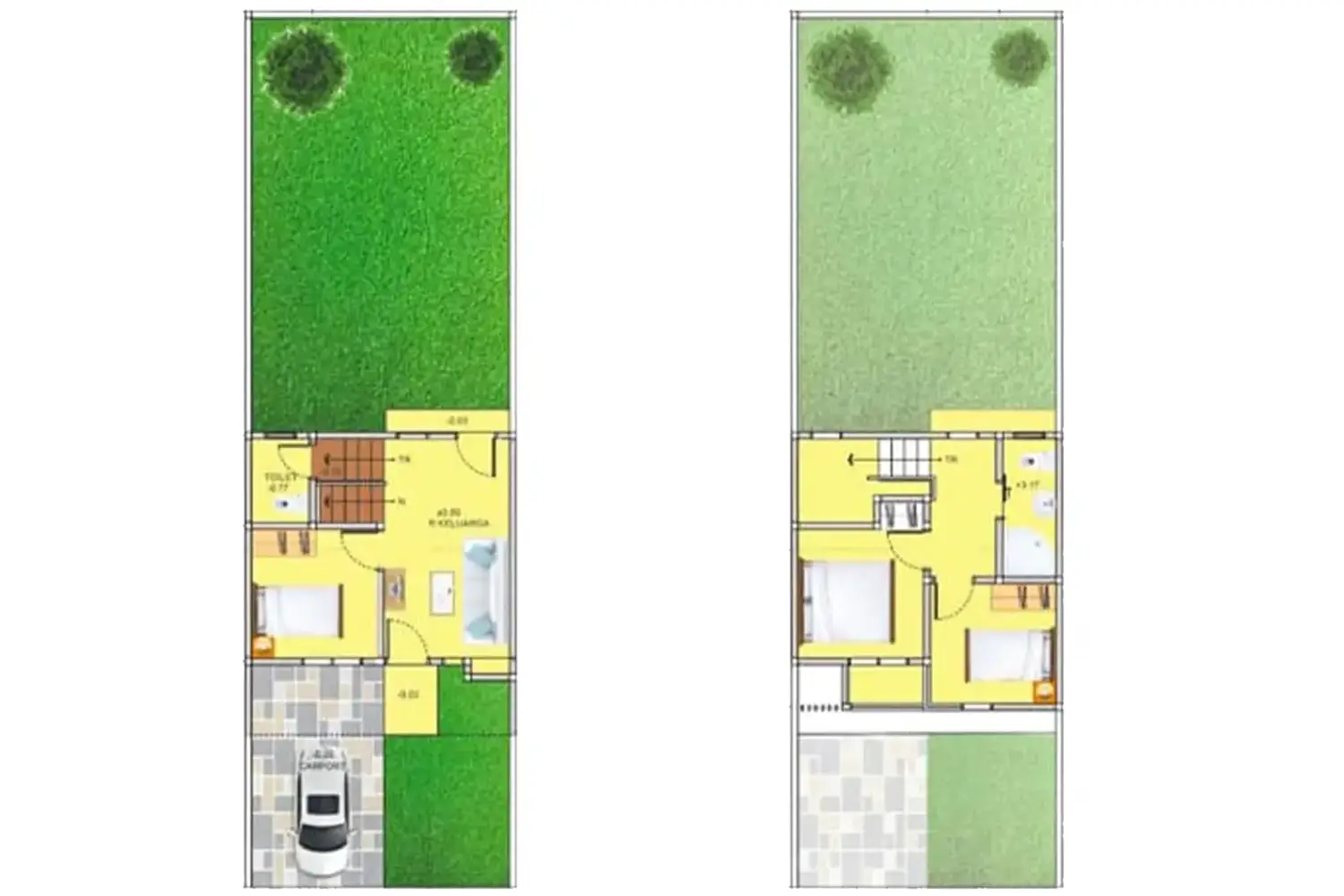 Denah Rumah New Caryota 63 120